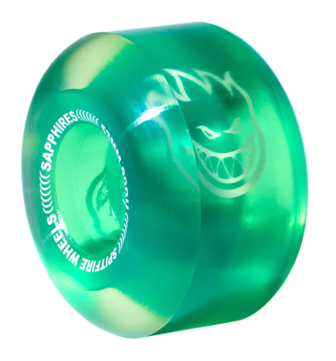 Spitfire - Sapphire 90A Clear/Green 53mm