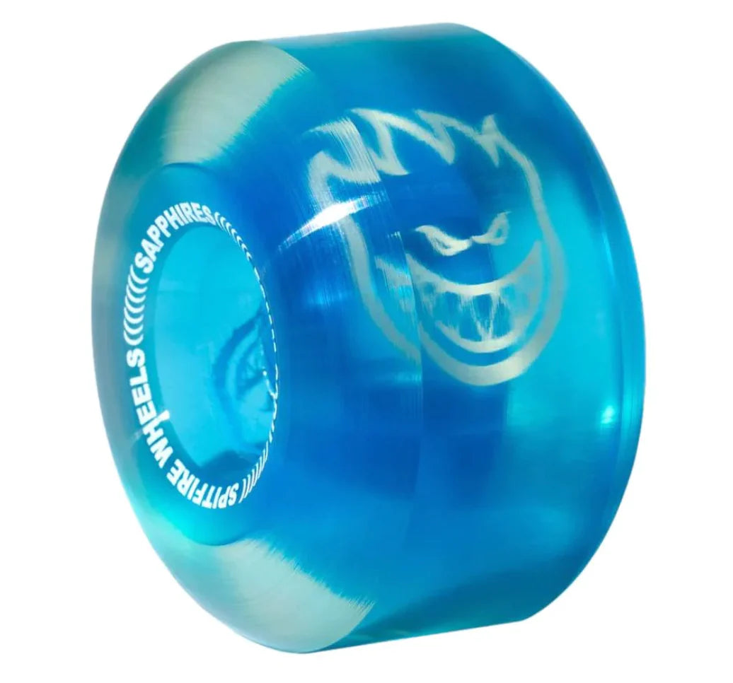 Spitfire - Sapphire 90A Clear/Blue 56mm