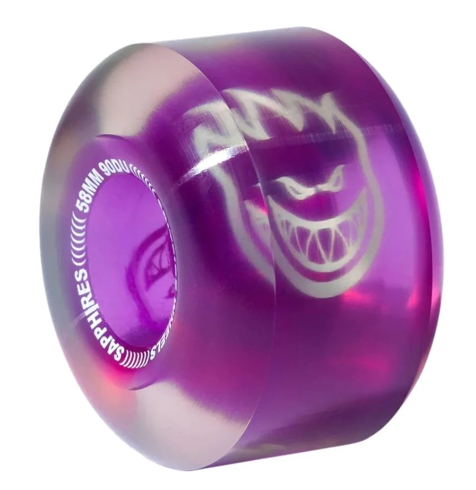 Spitfire - Sapphire 90A Clear/Purple 58mm