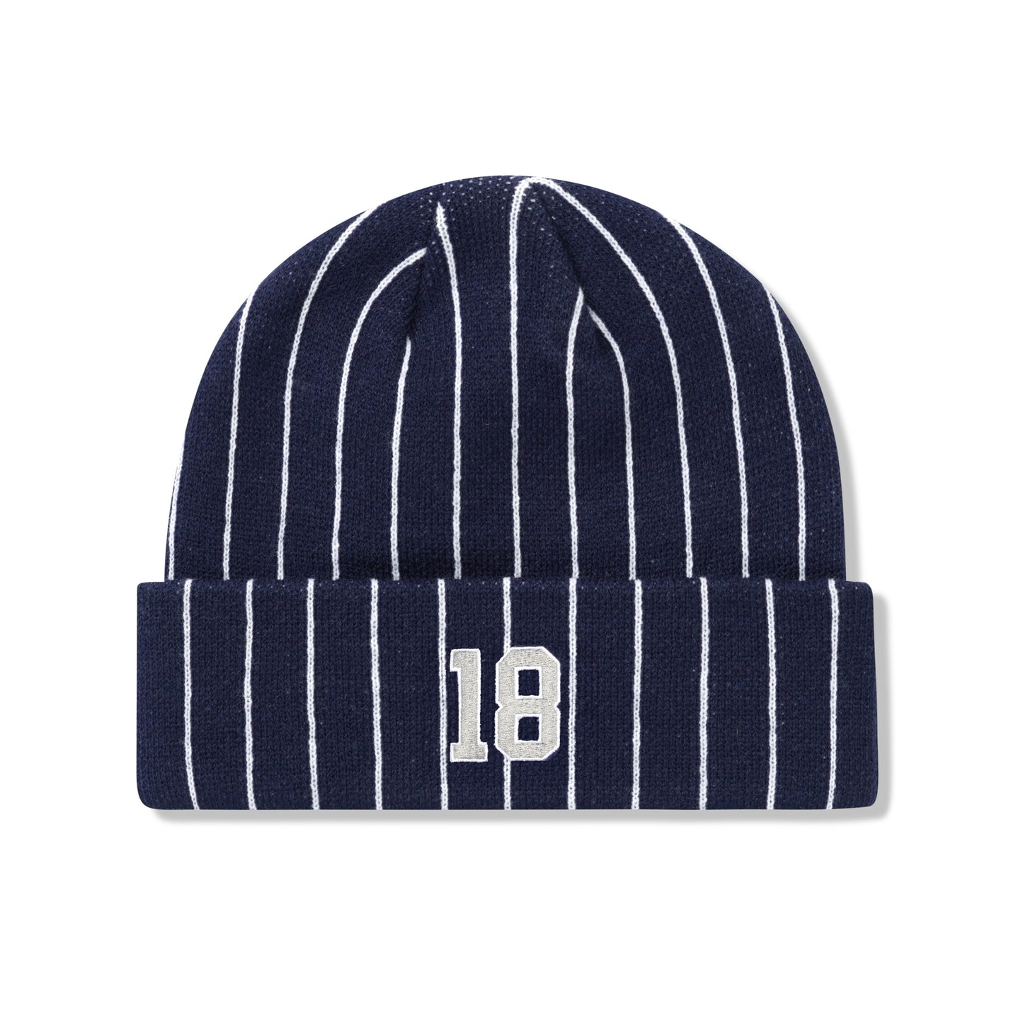 Cash Only - Pinstripe Beanie Navy
