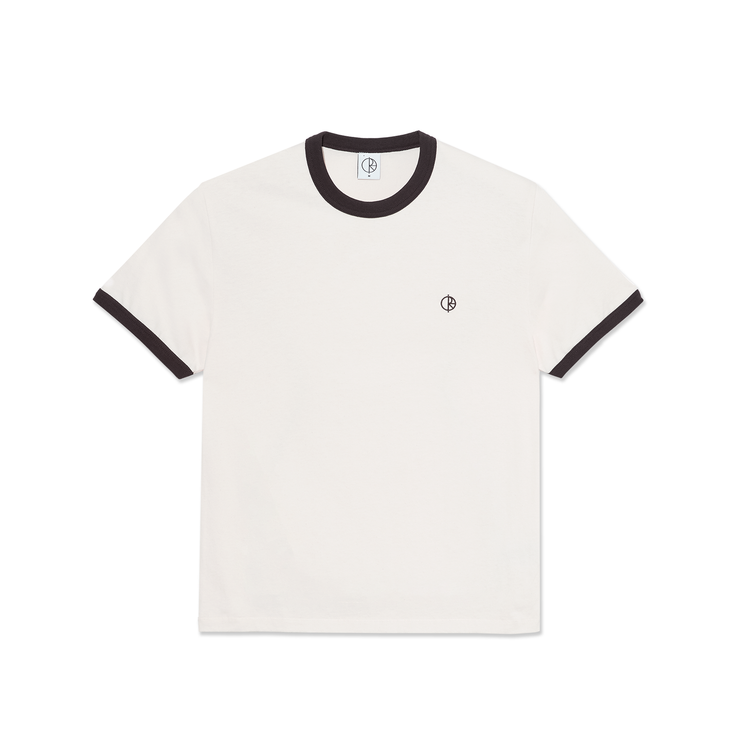 Polar - Ringer Tee Ivory / Chocolate