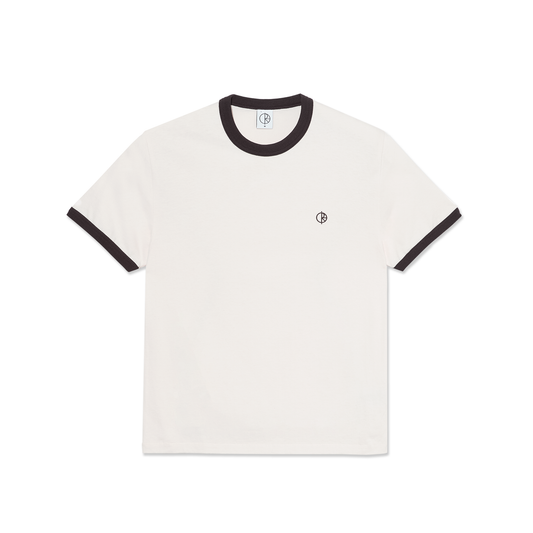 Polar - Ringer Tee Ivory / Chocolate