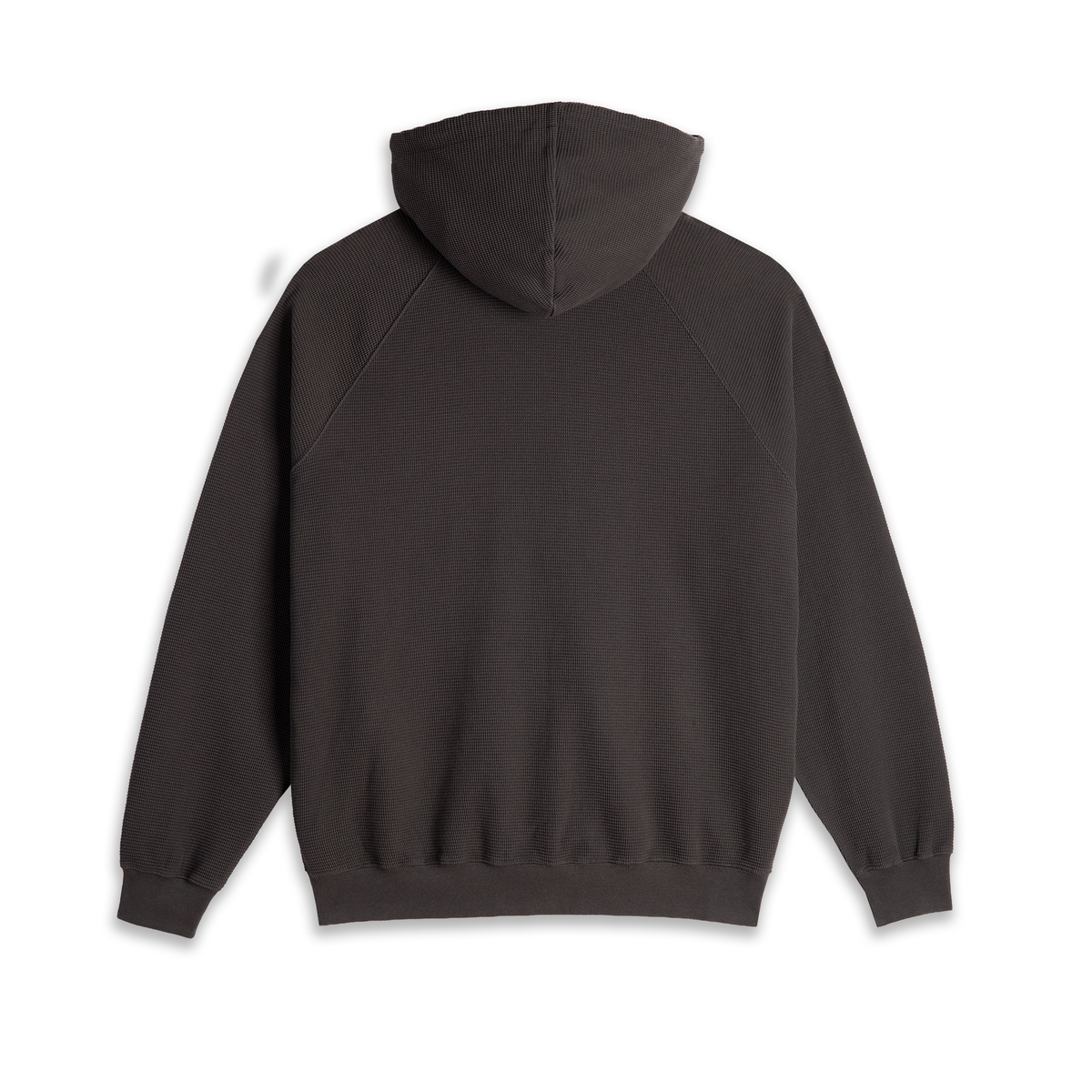 Polar - Waffle Zip Hoodie Dirty Black