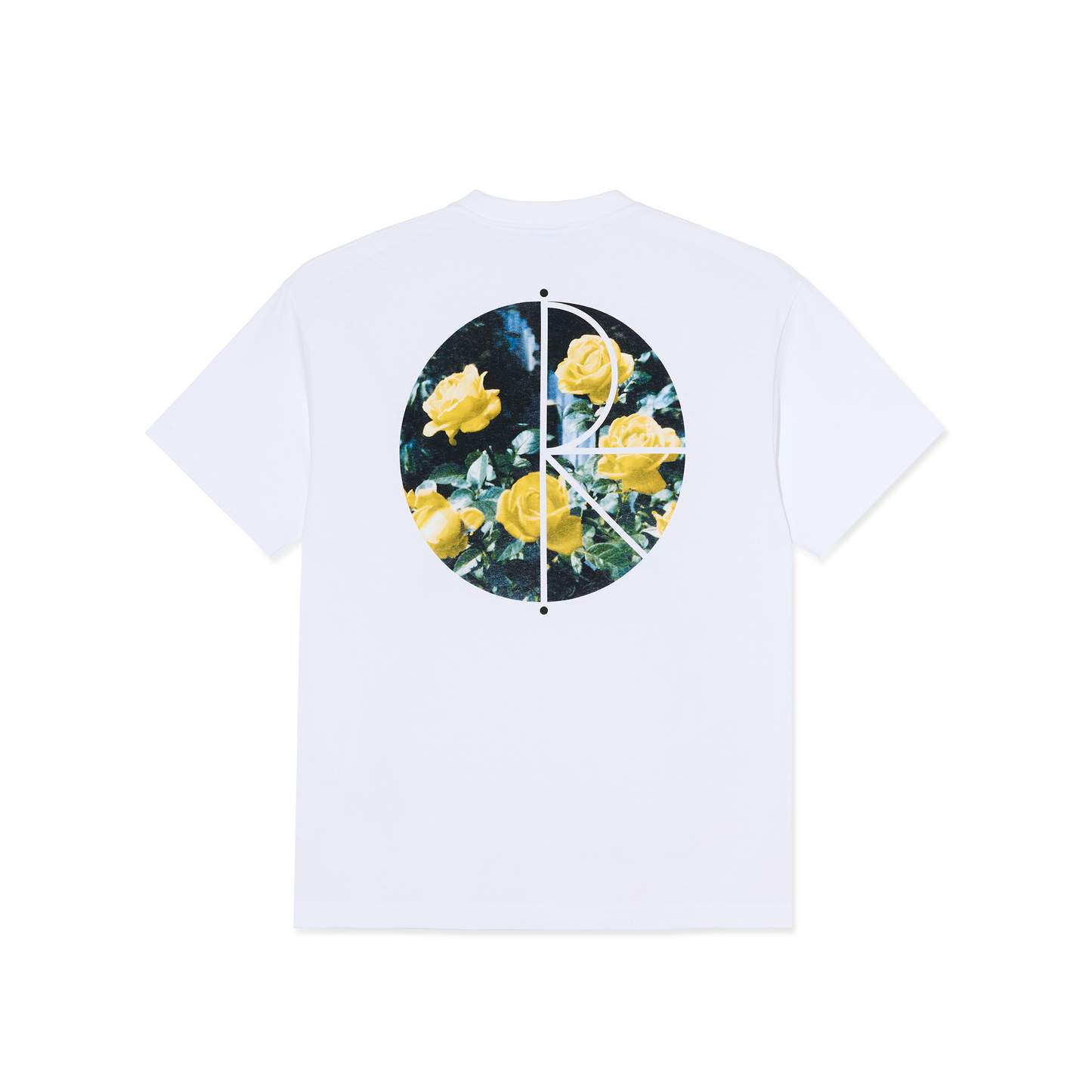 Polar - Fill Logo Tee Märtas Roses White