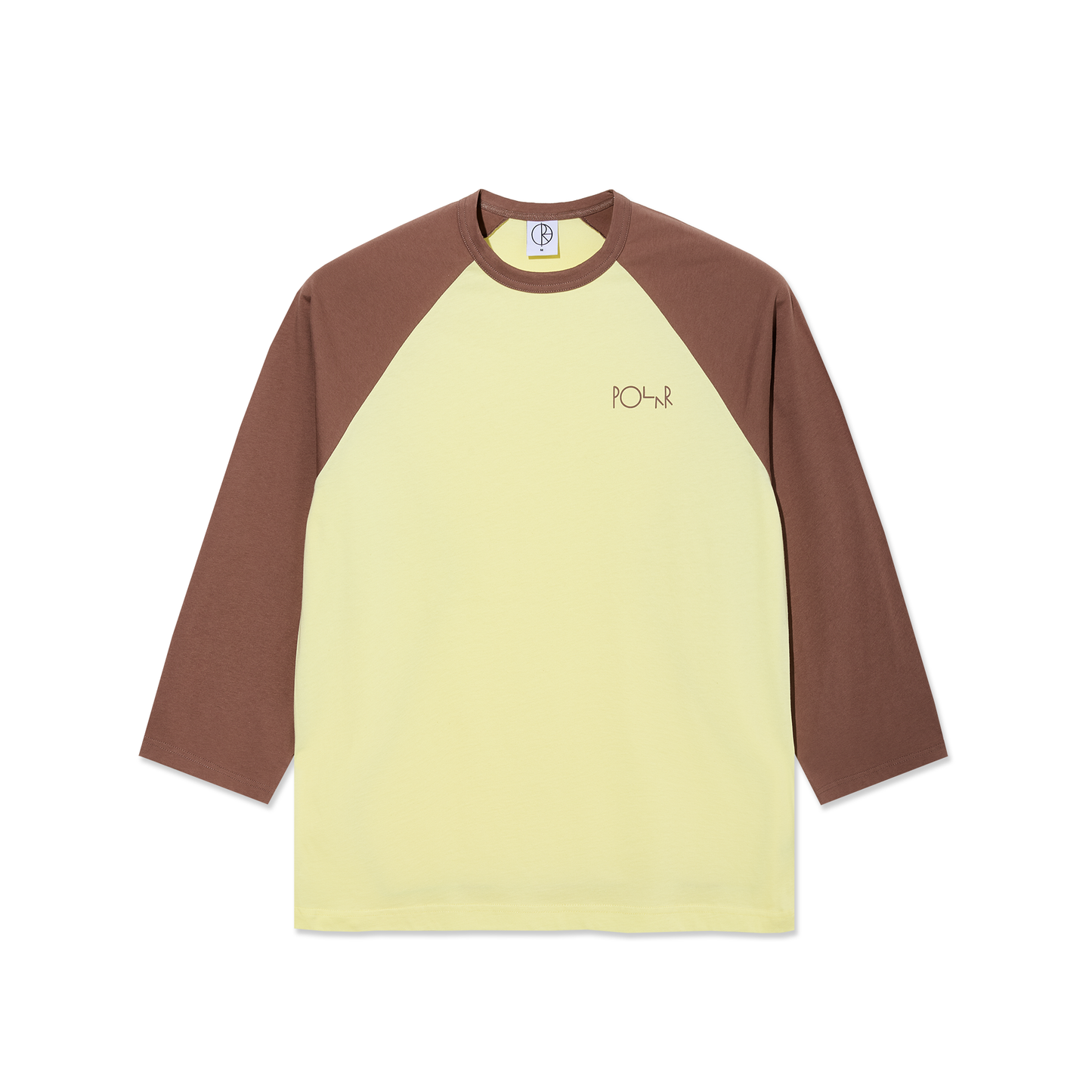 Polar - 3/4 Sleeve Tee Cinnamon / Light Yellow