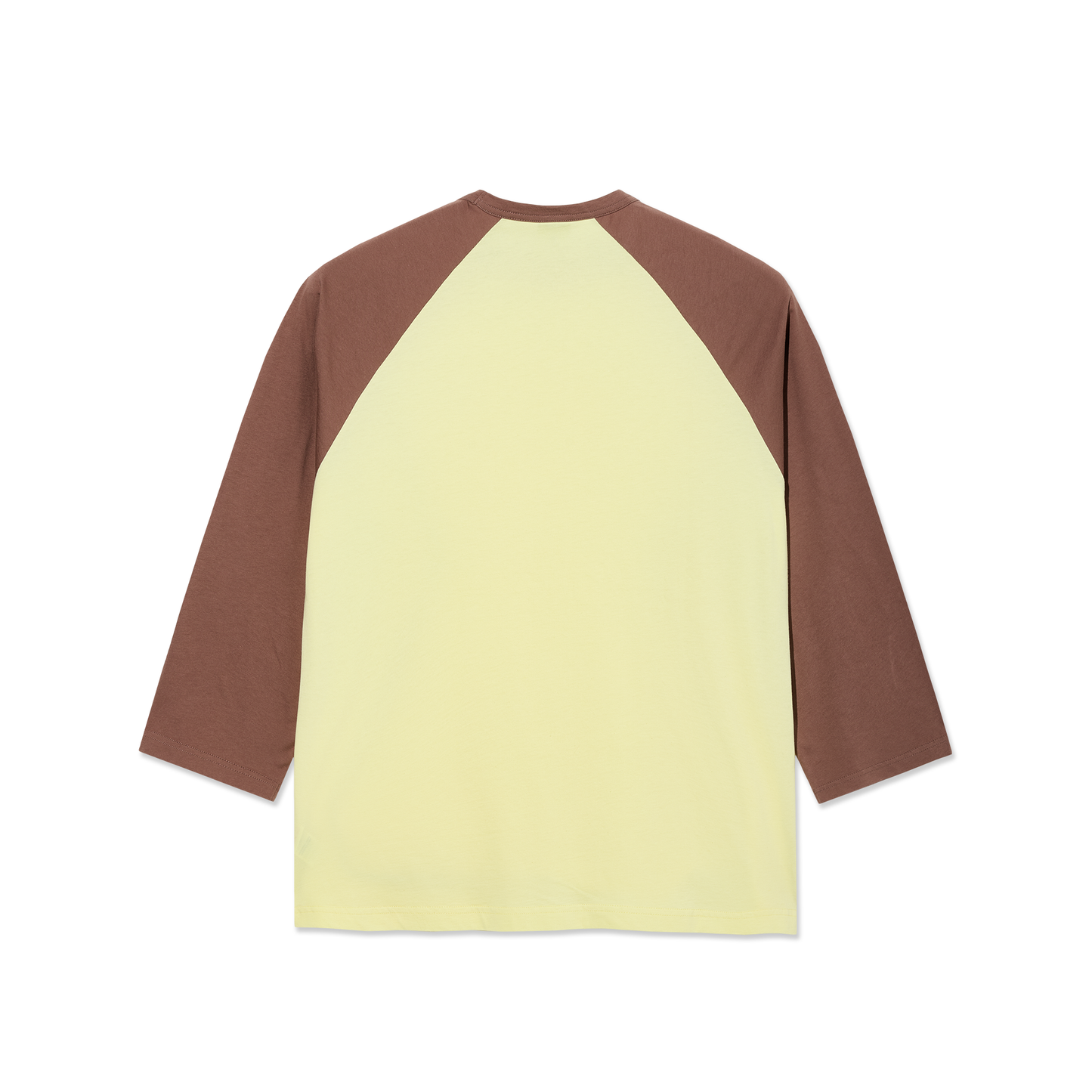 Polar - 3/4 Sleeve Tee Cinnamon / Light Yellow