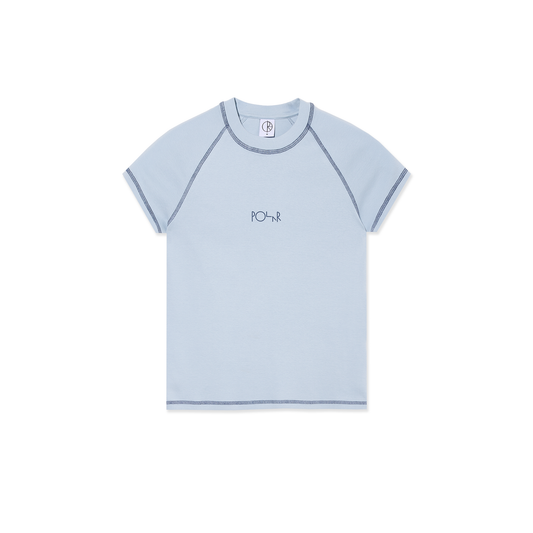 Polar - Baby Tee Script Logo Light Blue