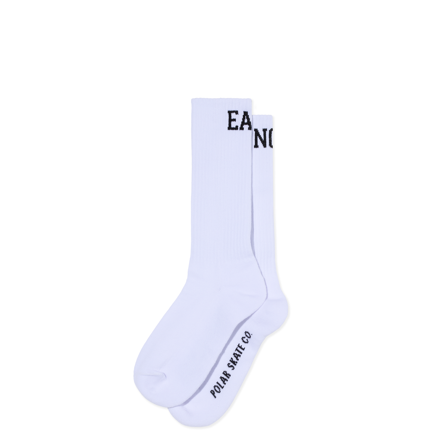 Polar - Rib Socks Easy Now White (Long)