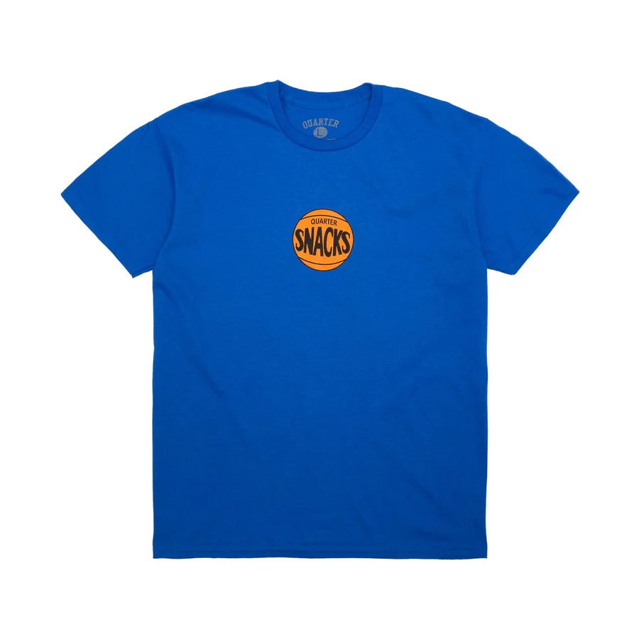 Quartersnacks - Basketball Tee Royal Blue