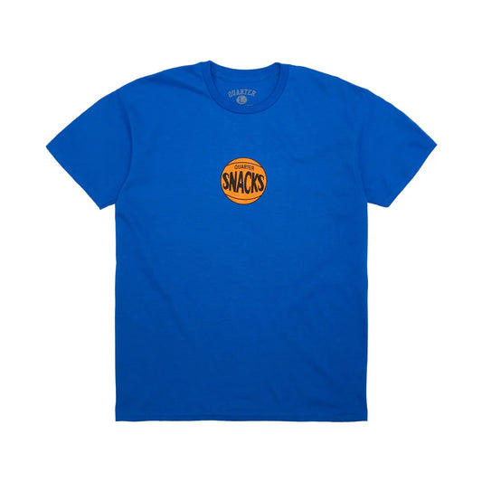 Quartersnacks - Basketball Tee Royal Blue