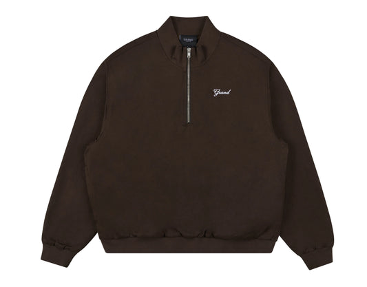 Grand Collection - Quarter Zip Jacket Espresso