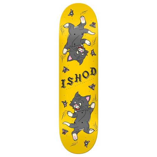 Real Skateboards - Ishod Kitten Scratch Twin Tail 8"