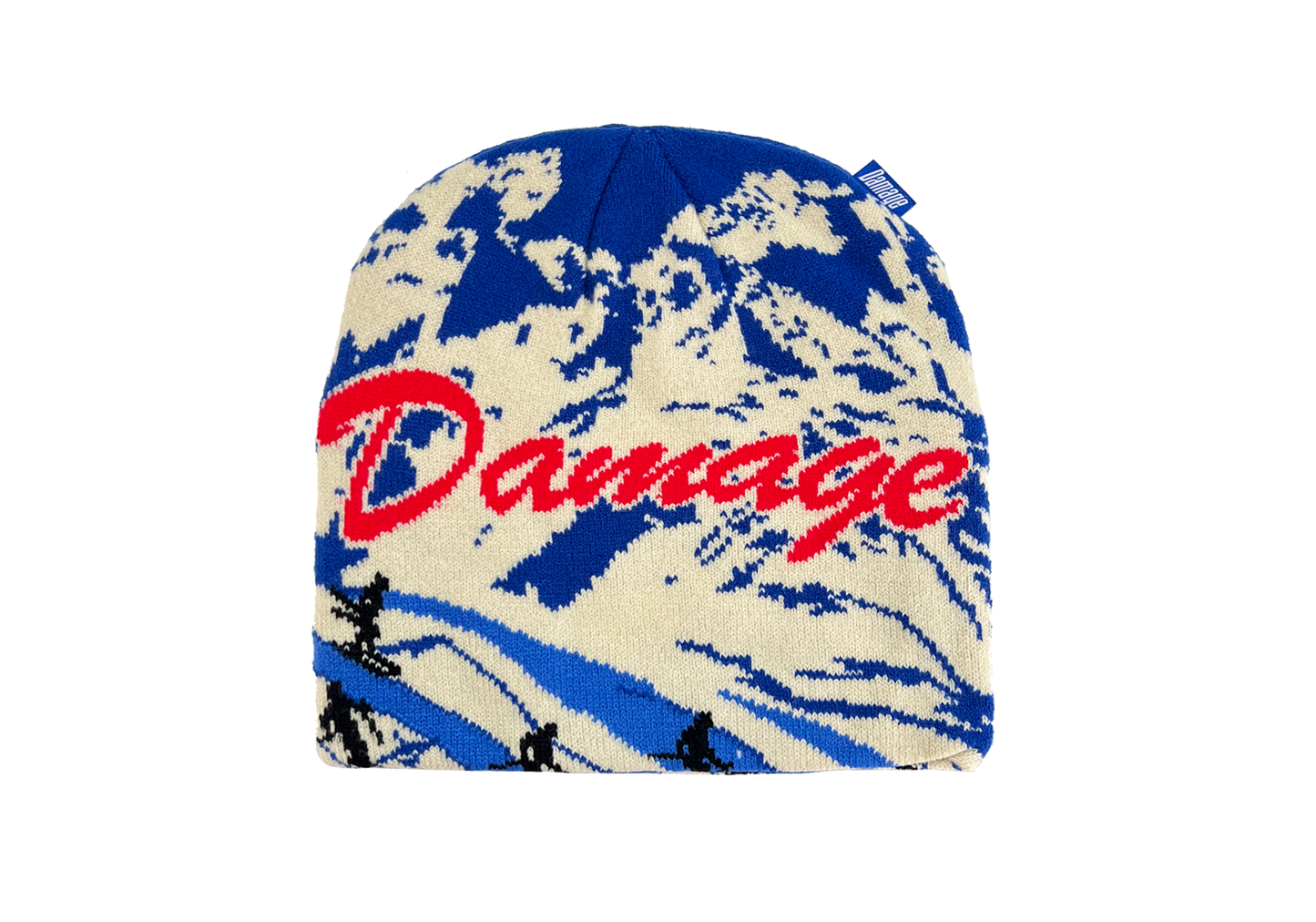 Damage - Skully Beanie Snowy Mountain