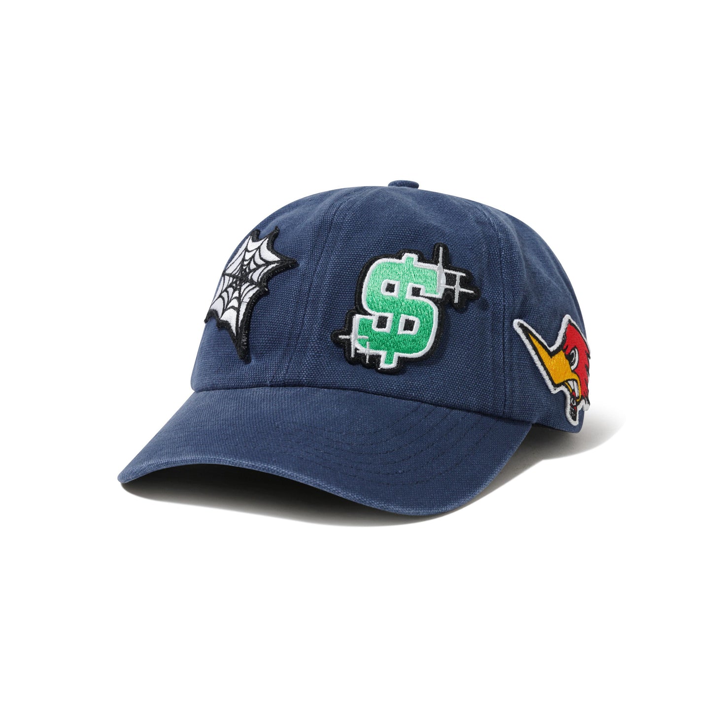 Cash Only - Service 6 Panel Cap Navy