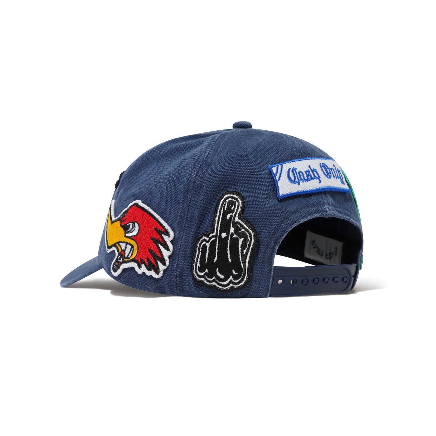 Cash Only - Service 6 Panel Cap Navy