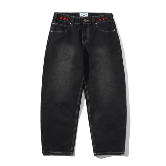 Cash Only - Stars Denim Jeans Washed Black