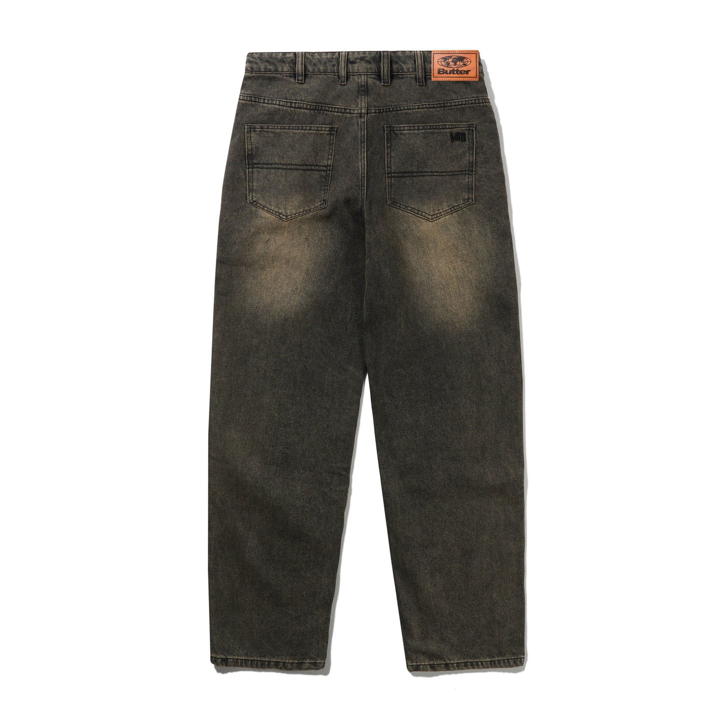 Butter Goods - Straight Leg Denim Pants Brown Tint