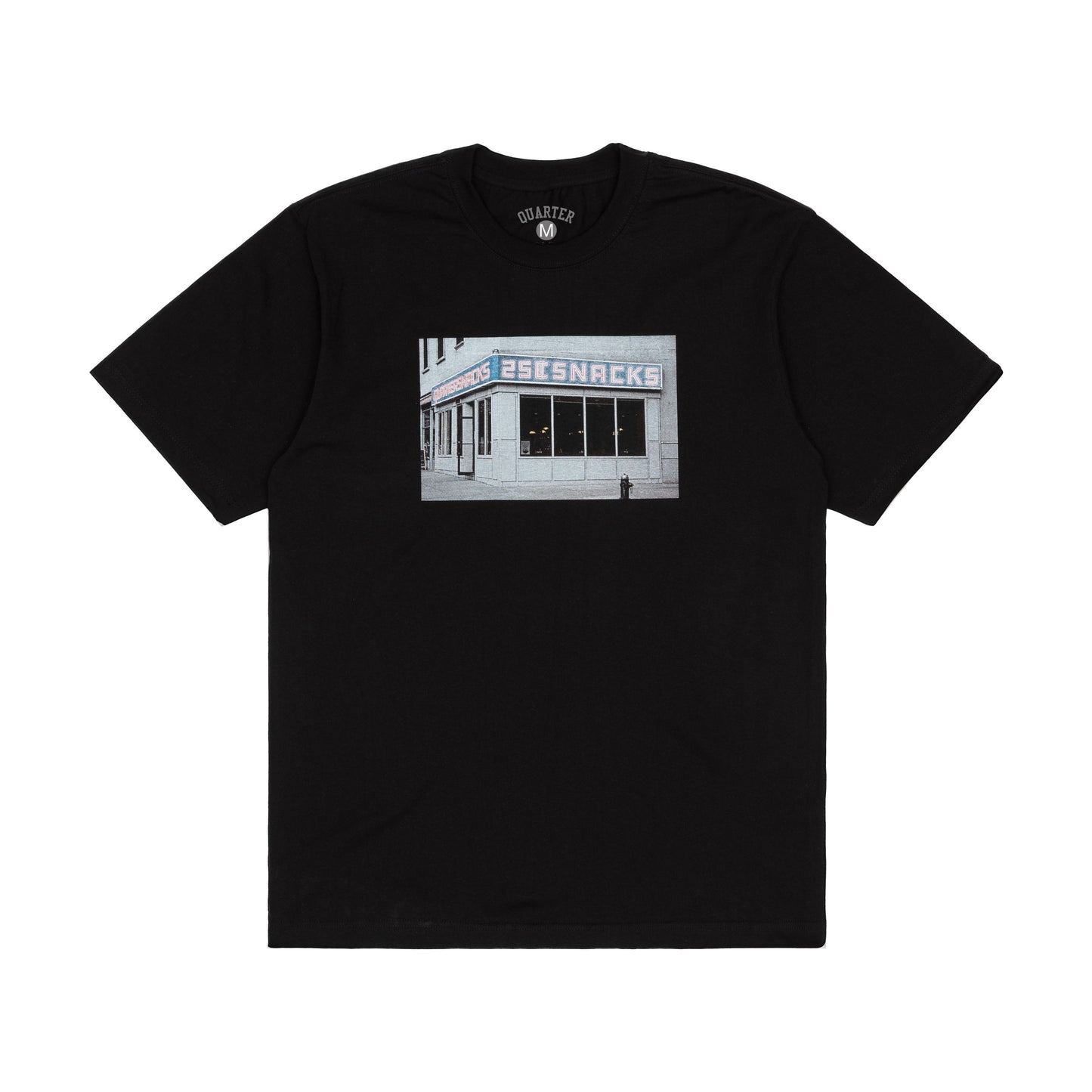 Quartersnacks - Dinner Tee Black