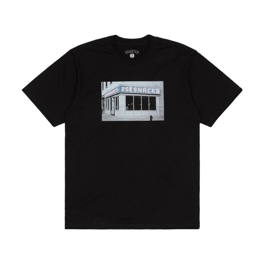 Quartersnacks - Dinner Tee Black