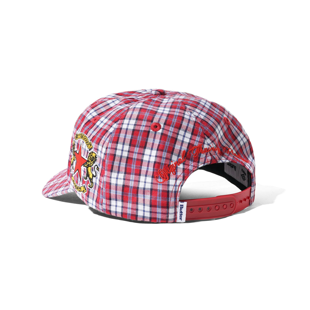Butter Goods - Butter x Umbro Victory 5 Panel Cap Plaid