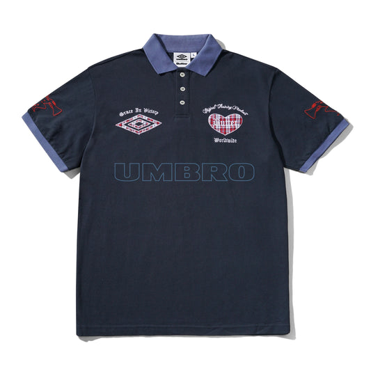 Butter Goods - Butter x Umbro Victory Polo Navy/Slate