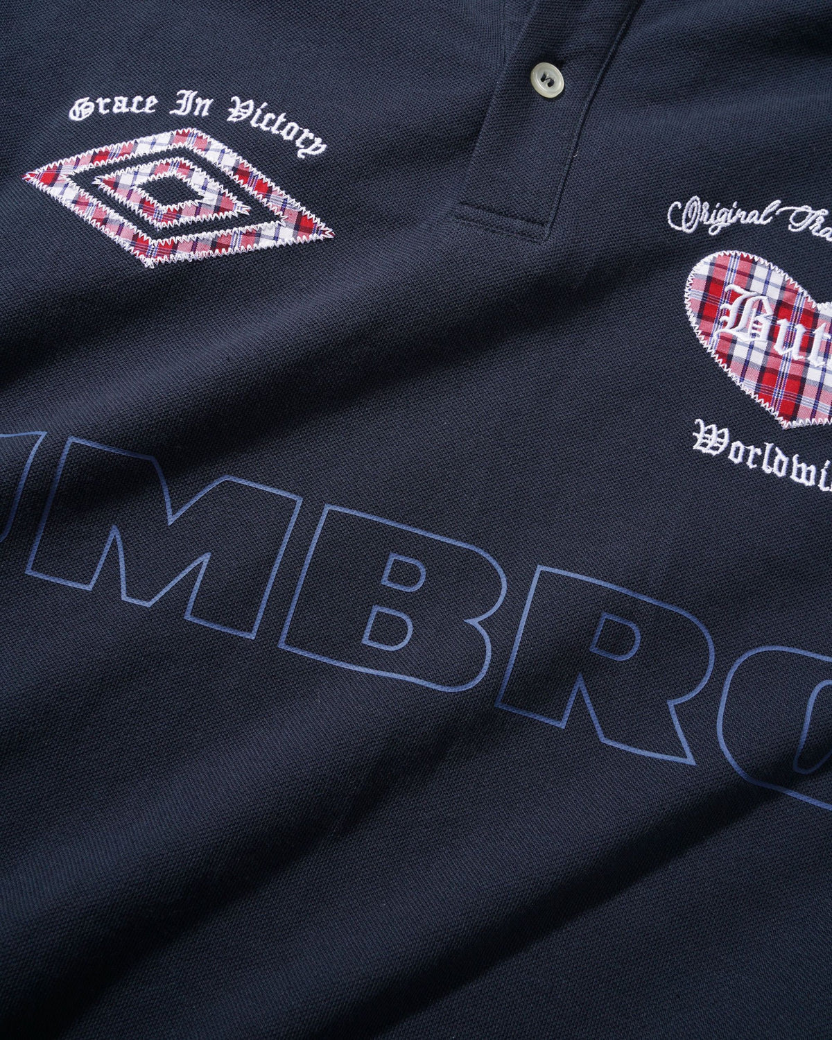 Butter Goods - Butter x Umbro Victory Polo Navy/Slate