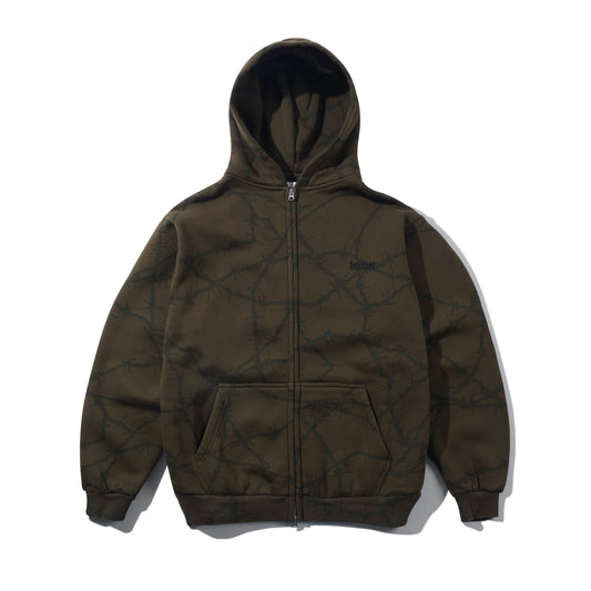 Butter Goods - Wired Zip-Thru Hood Fudge