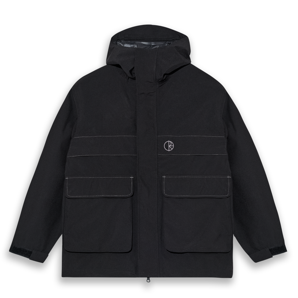 Polar - Cargo Shell Jacket Black / Silver