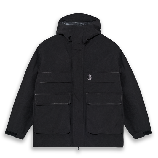 Polar - Cargo Shell Jacket Black / Silver