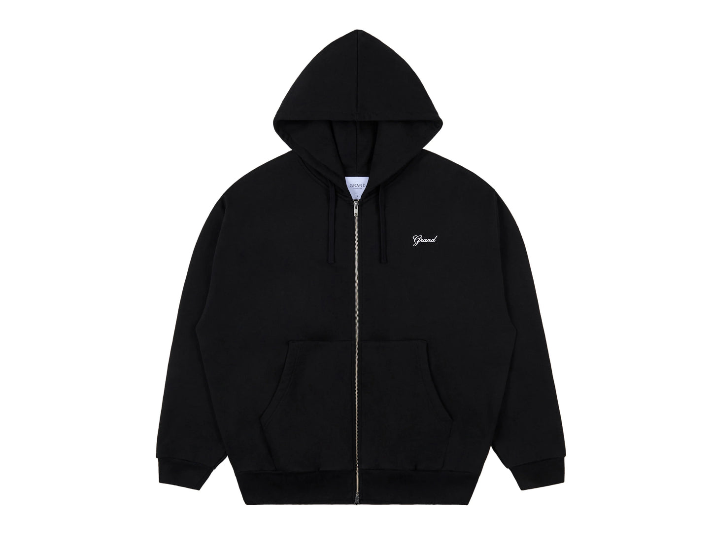 Grand Collection - Zip Up Sweatshirt Black