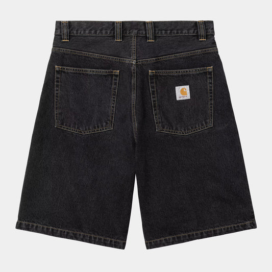 Carhartt - Brandon Short Black Stone Washed