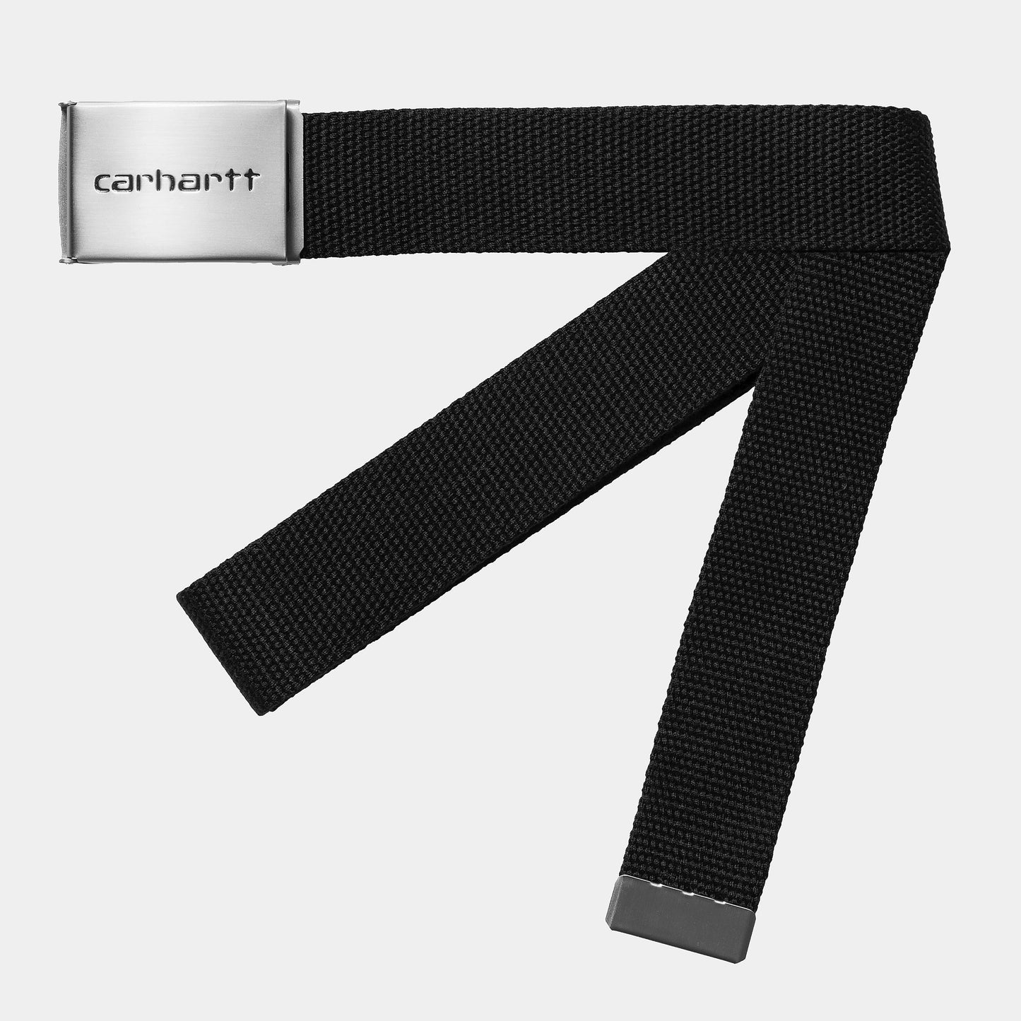 Carhartt - Clip Belt Chrome Black