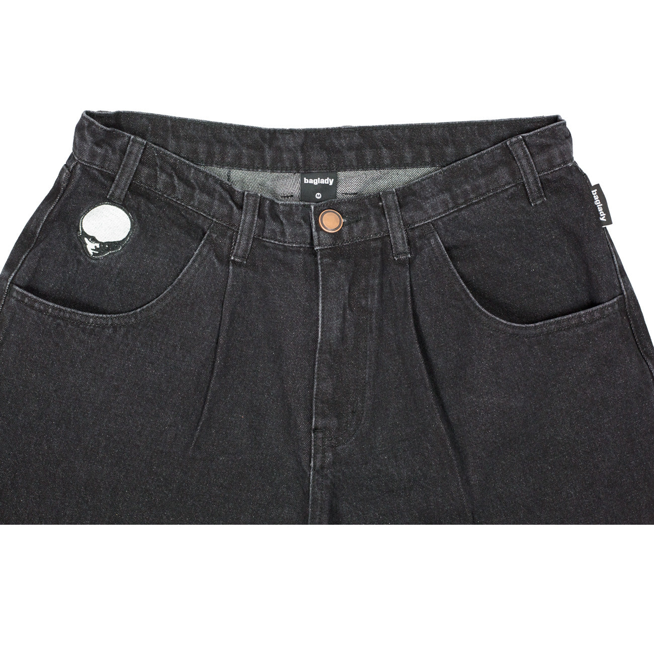 Baglady Supplies - Denim Jeans Black