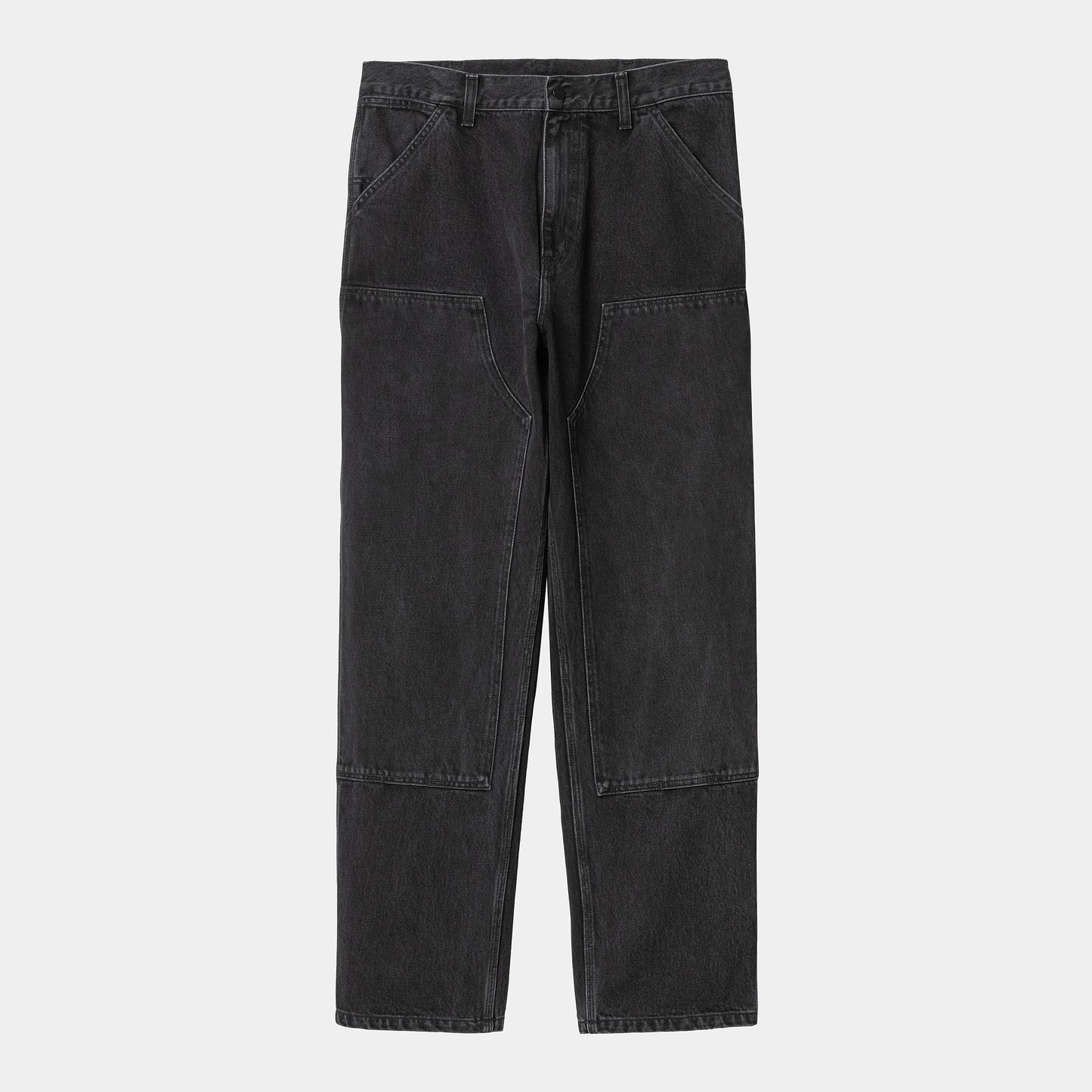 Carhartt - Double Knee Pant Black Stone Washed