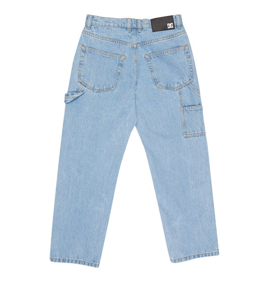DC Shoes - Worker Baggy Carpenter Jeans Light Indigo (Youth)