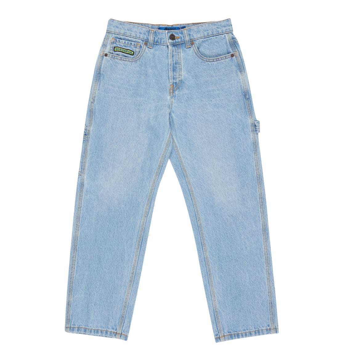 DC Shoes - Worker Baggy Carpenter Jeans Light Indigo (Youth)