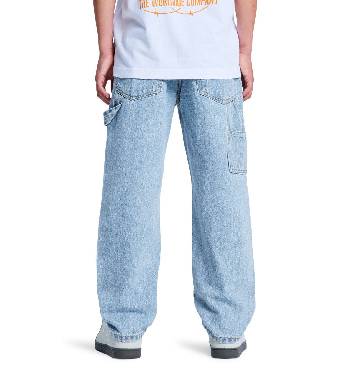 DC Shoes - Worker Baggy Carpenter Jeans Light Indigo (Youth)