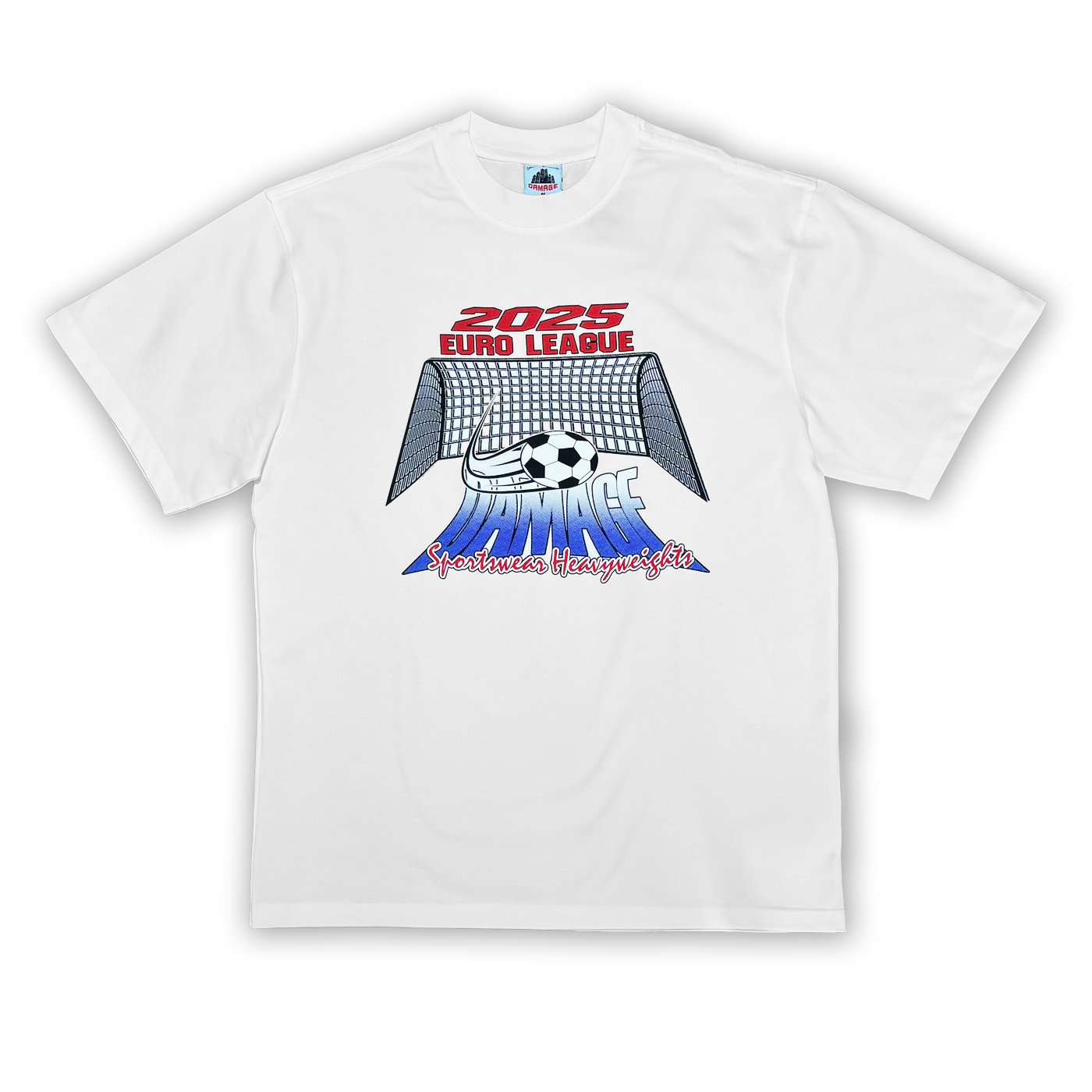 Damage - Euroliga Tee White