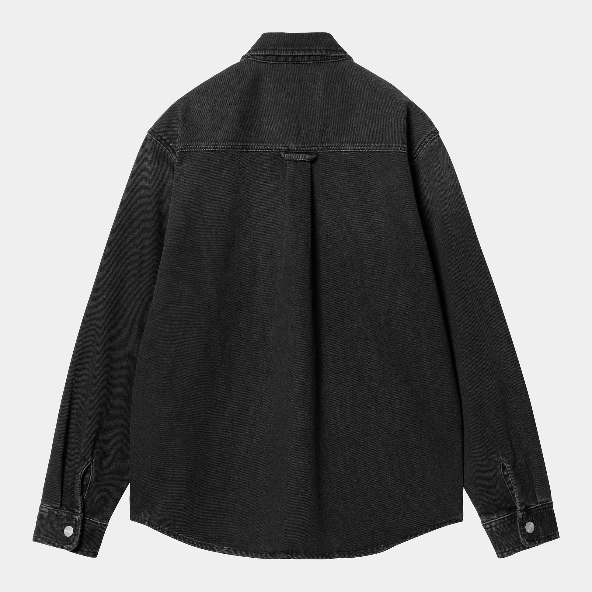 Carhartt WIP Heavy weight shirt Jacket musta, takaata, hihanapit