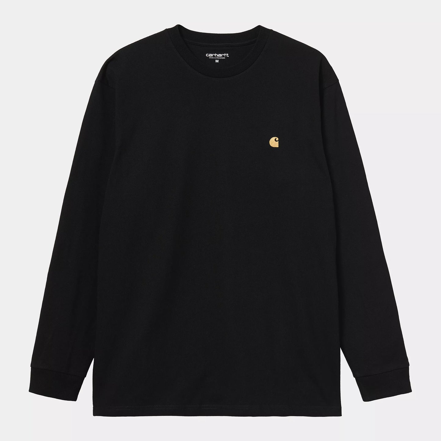 Carhartt - L/S Chase T-Shirt Black / Gold