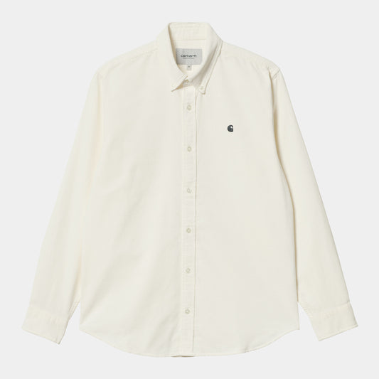 Carhartt - L/S Madison Fine Cord Shirt Wax/Black