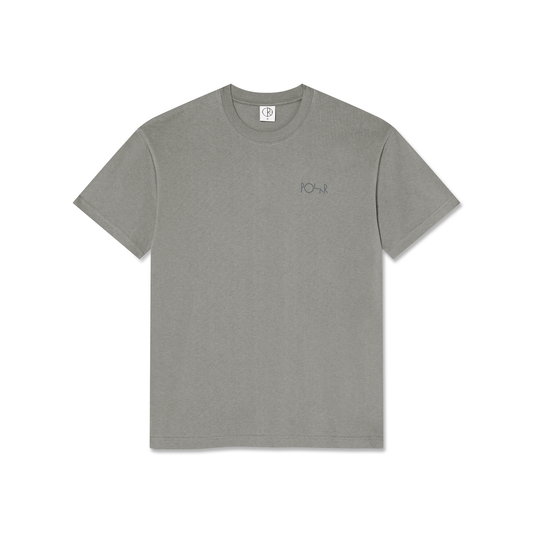 Polar - Contrast Tee Stroke Logo Grey