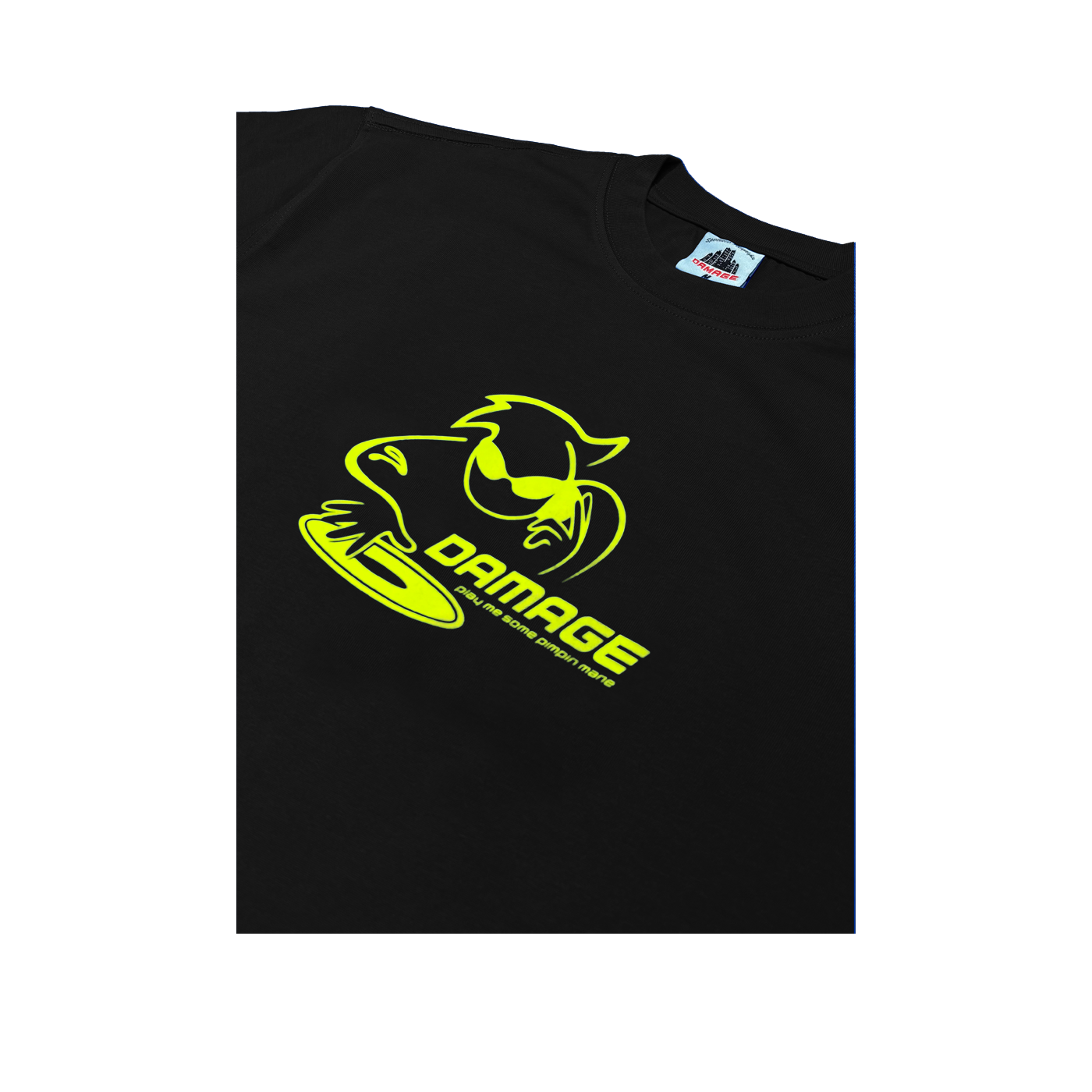 Damage - Pimpin Tee Black