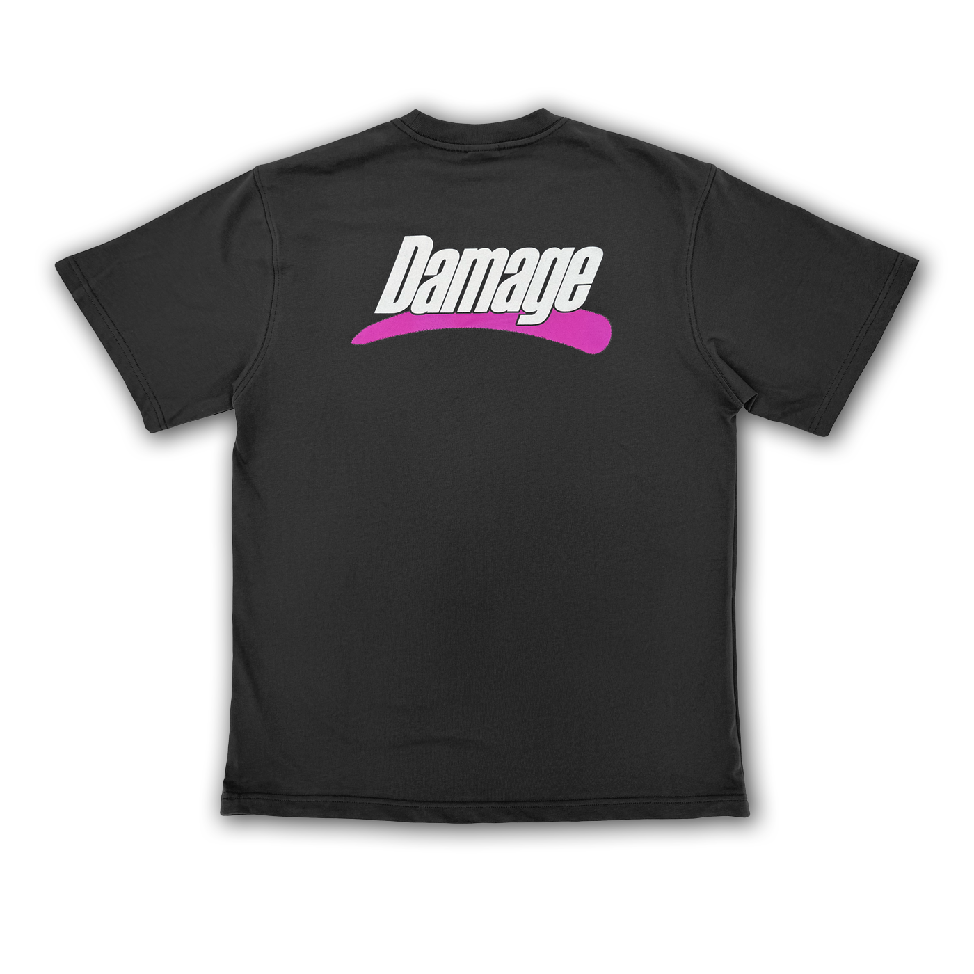 Damage - Pocket Tee Black
