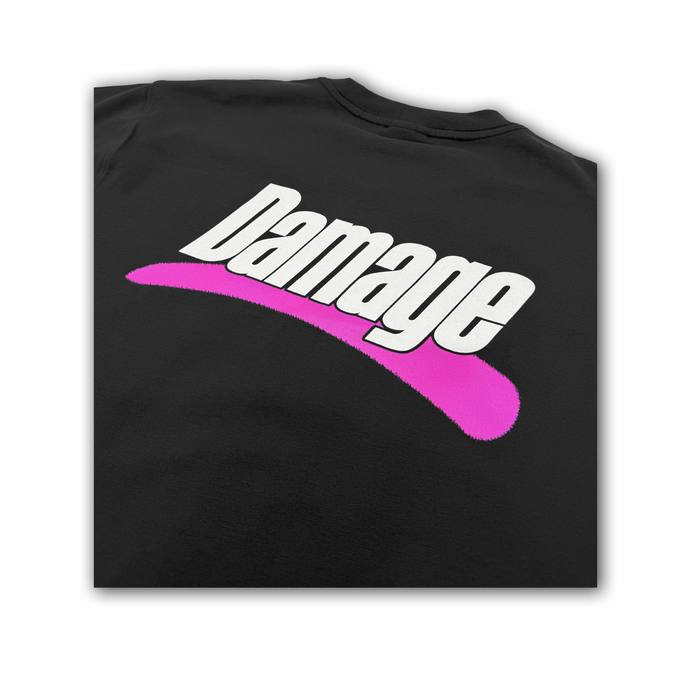 Damage - Pocket Tee Black