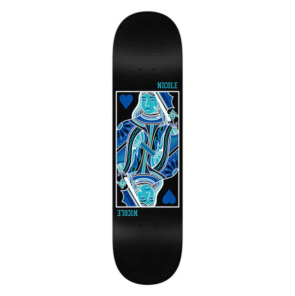 Real Skateboards - Nicole Queen Of Hearts 8.25" Twin Nose