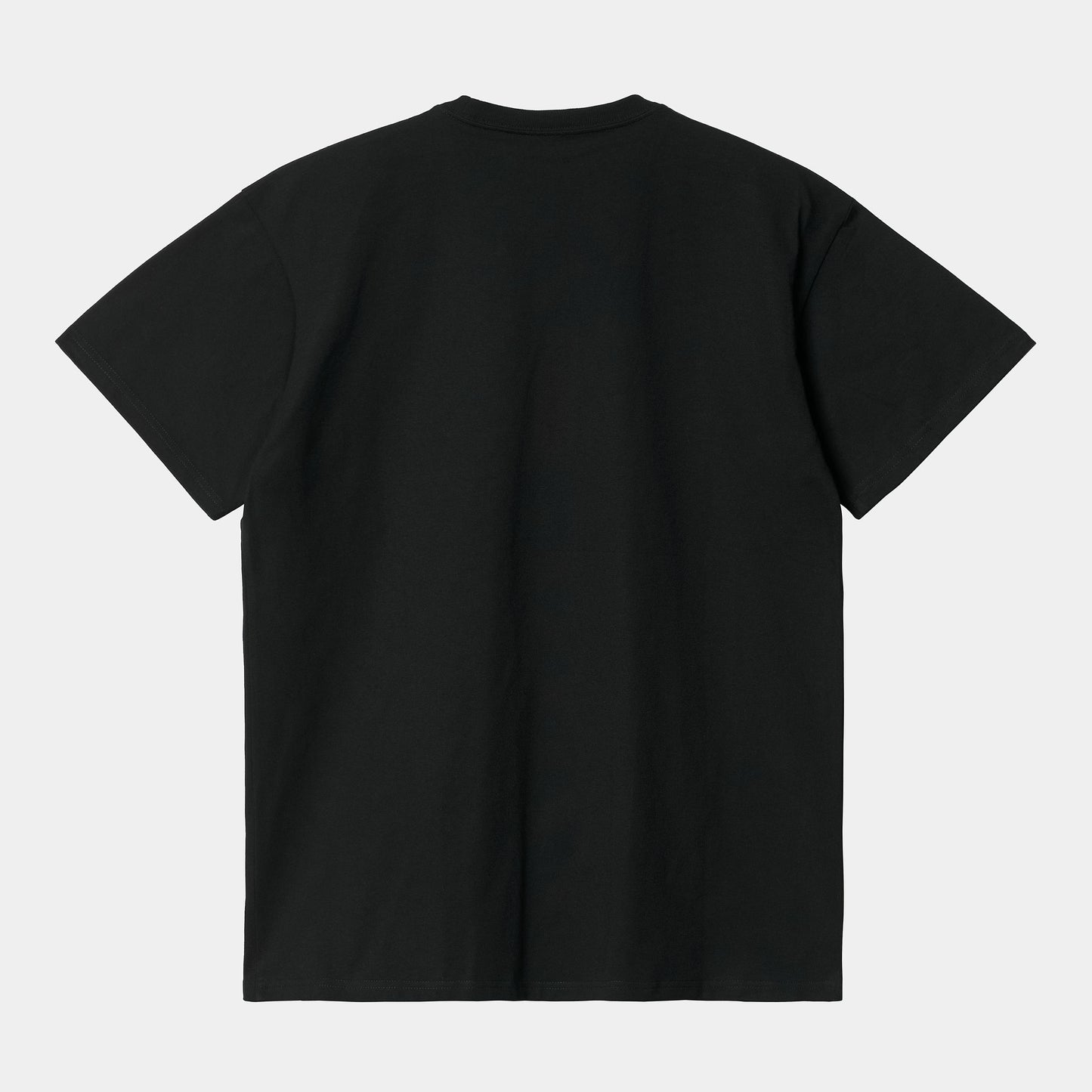 Carhartt wip chase t-paita takaa, musta väri