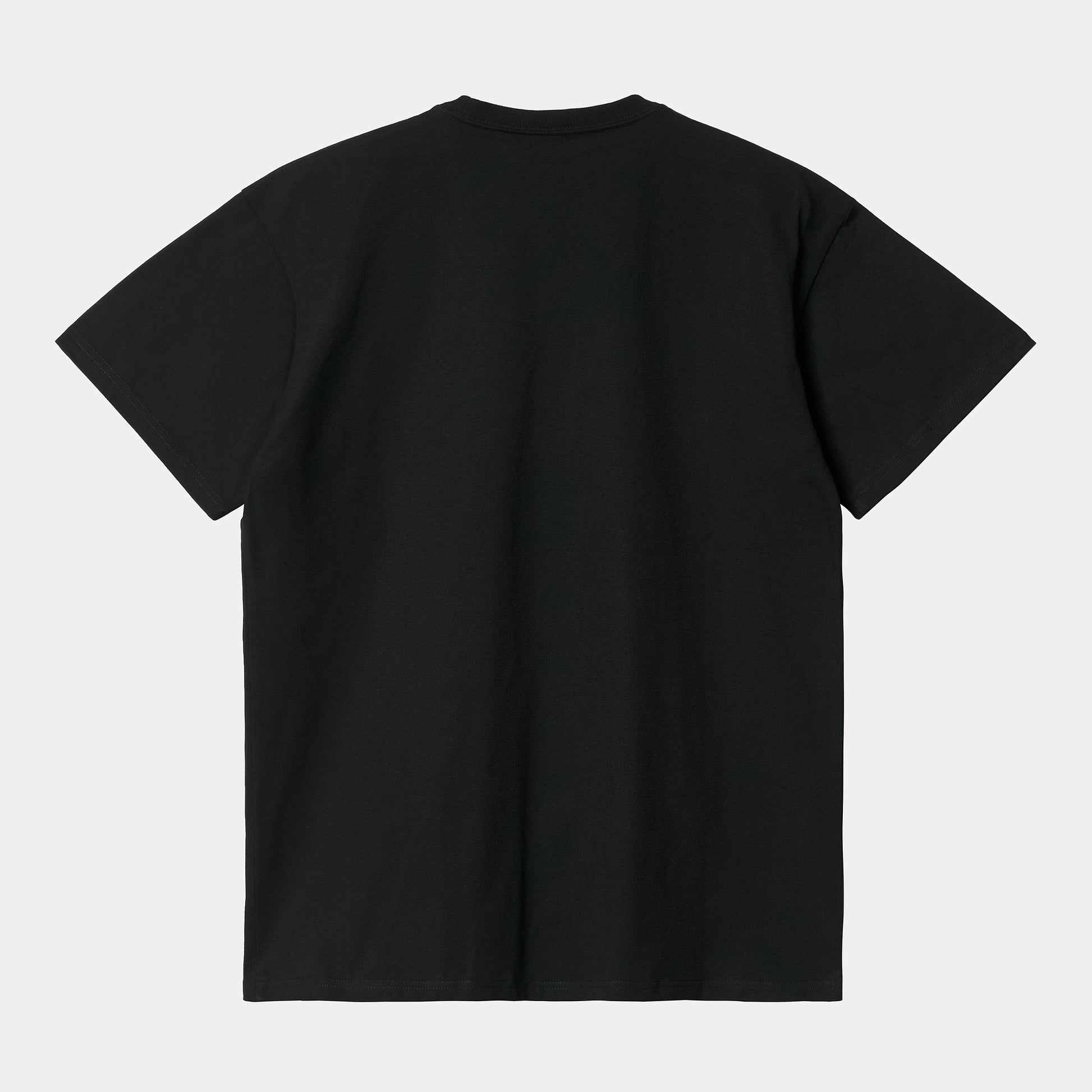Carhartt wip chase t-paita takaa, musta väri