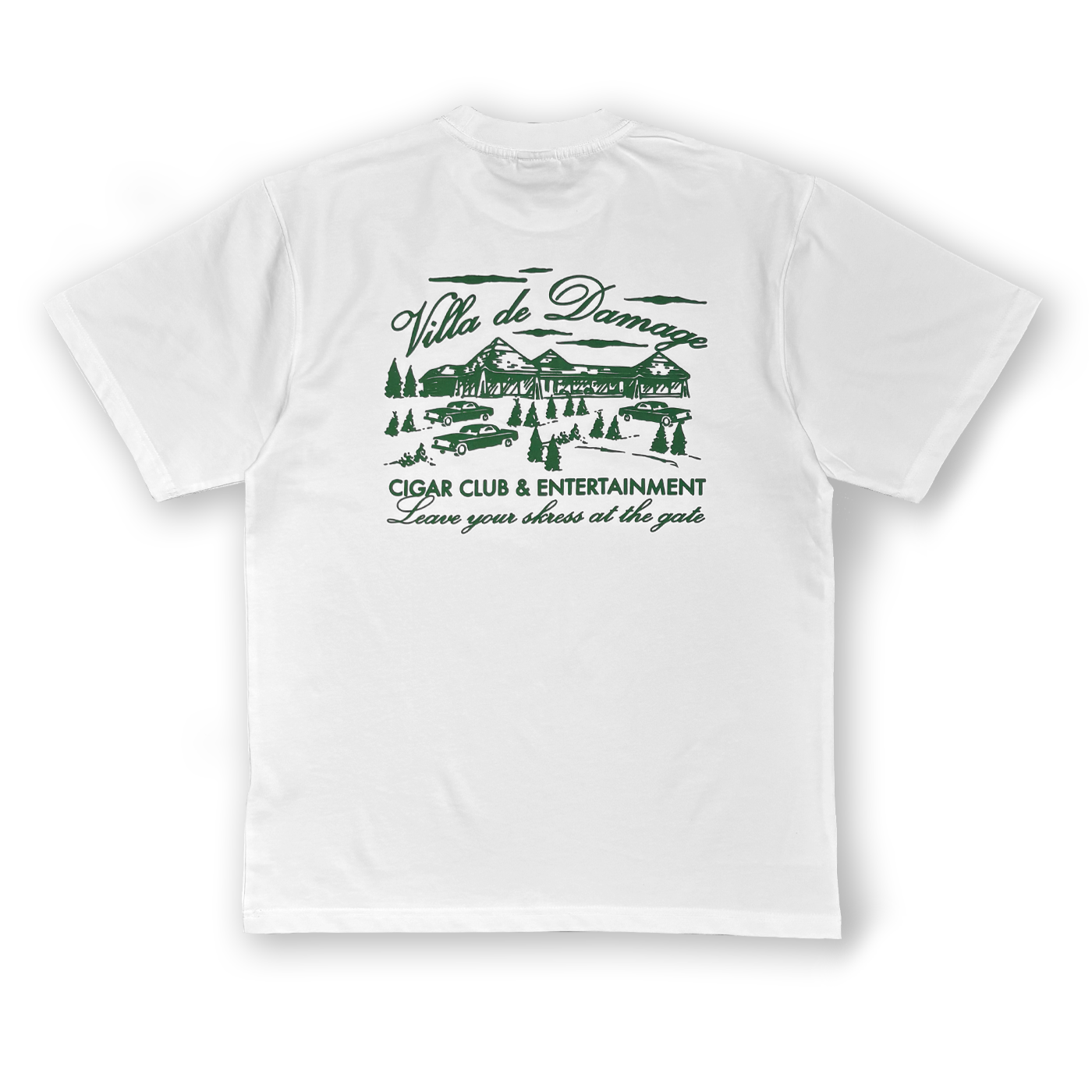 Damage - Skress Tee White