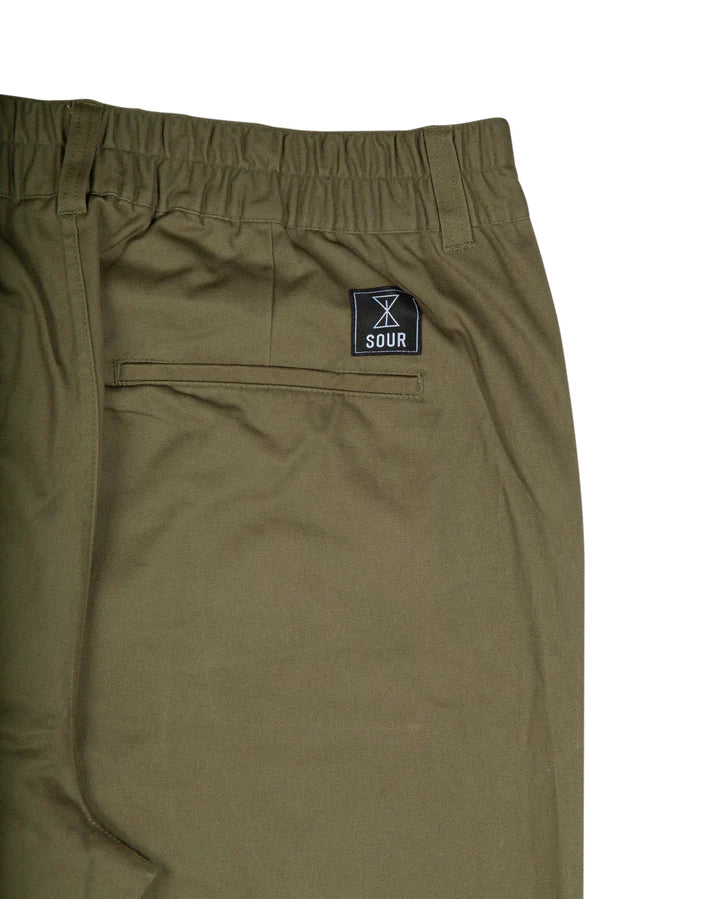 Sour - Baggy Chino Olive